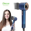 Portable 5 in 1 Hair Dryer & Straightener Professional Negative Ion Wireless Blow Dryer with Diffuser for Outdoor Hotel Use