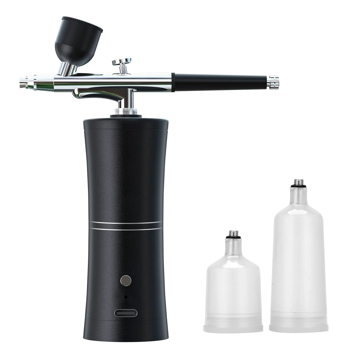 Airbrush Paint Machine Rechargeable Portable Cordless Gradient Nail Art Cake Crafts AirBrush with Compressor for Salon Makeup