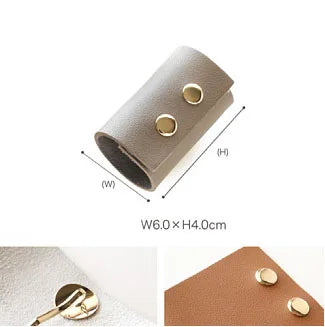 Woman Ponytail Accessories PU Hair Tie Headdress Punk Hair Accessories Leather Hair Scrunchies Hair Band