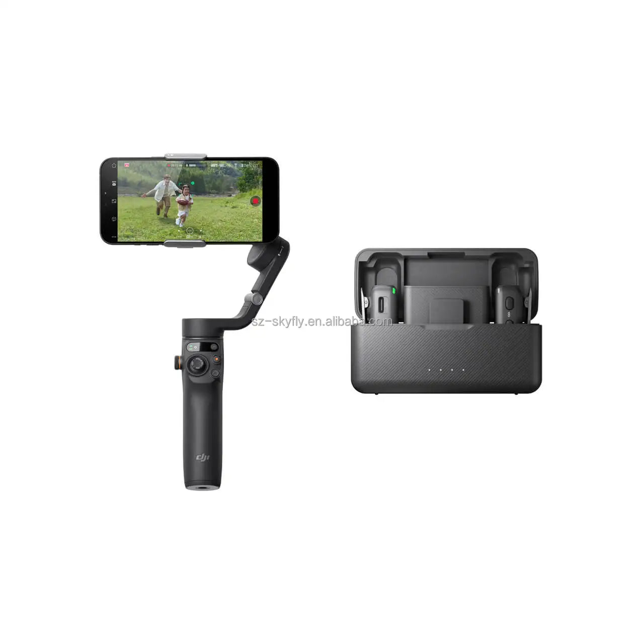 New Osmo Mobile 6 OM 6 Original 3 Axis Gimbal Smartphone Stabilizer Selfie Stick Built in Extension Rod Magmatic Activetrack 5.0