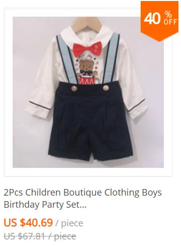 Summer Baby Set Long-sleeved Romper Top Shorts Pure Handmade Embroidered Cartoon Animals High-quality Fabric Physical Texture