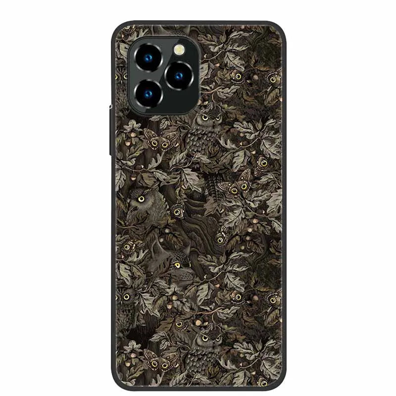 For Oukitel C21 Pro Case Luxury Silicone TPU Soft Cover Phone Case For C 21 pro coque Shockproof Protector Cartoon Capa Funda