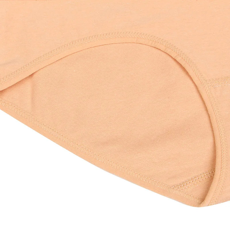 Cotton Women's Panties Elastic Soft Large Size XXXL Embossed ROSE Ladies Underwear Breathable Sexy High Waist Briefs