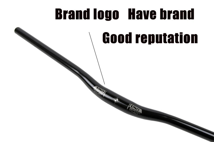 UNO Bicycle Ultra Light Color  Handlebars 31.8 Caliber Bright 740 / 780mm Mountain Bicyle Handle Horizontal Modification