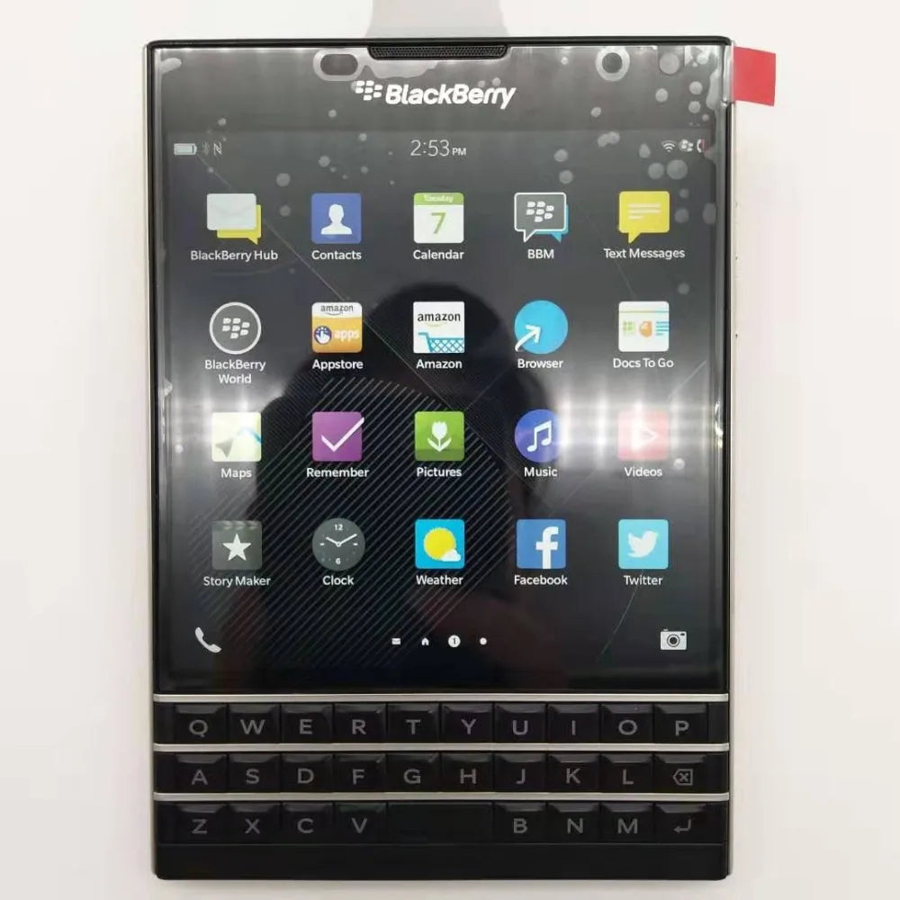 Blackberry Passport Q30 Q30-1 Q30-3 Refurbished-Quad Core LTE 3GB RAM 32GB ROM 13.0MP BlackBerry OS Cell Phone Good Condition