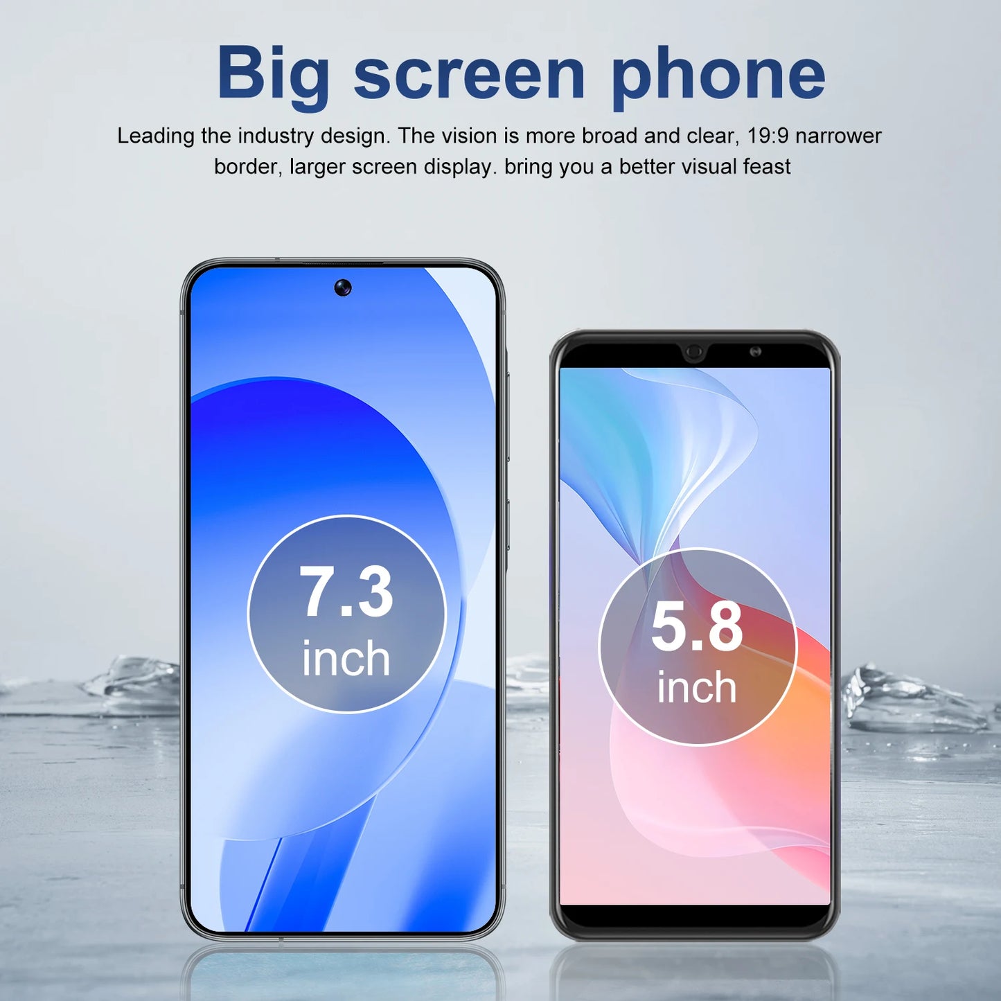 Hot Selling Android Unlocked Dual SIM7.3 Inch 128GB for A56 5G Used Mobile Phones