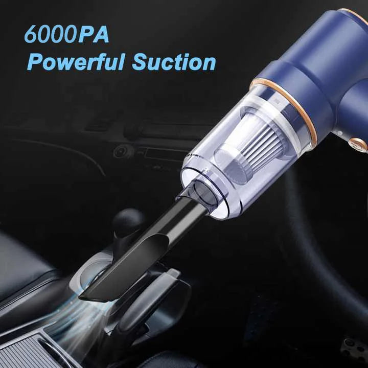 6500Pa Portable Handheld Blowing and Suction Integrated Car Vacuum Cleaner Mini Wireless Car Vacuum Cleaner