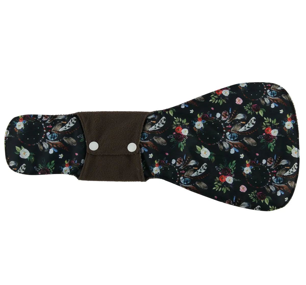 [Sigzagor] XXL Cloth Menstrual Pad Sanitary Bamboo Charcoal Reusable Overnight Post Partum 16in