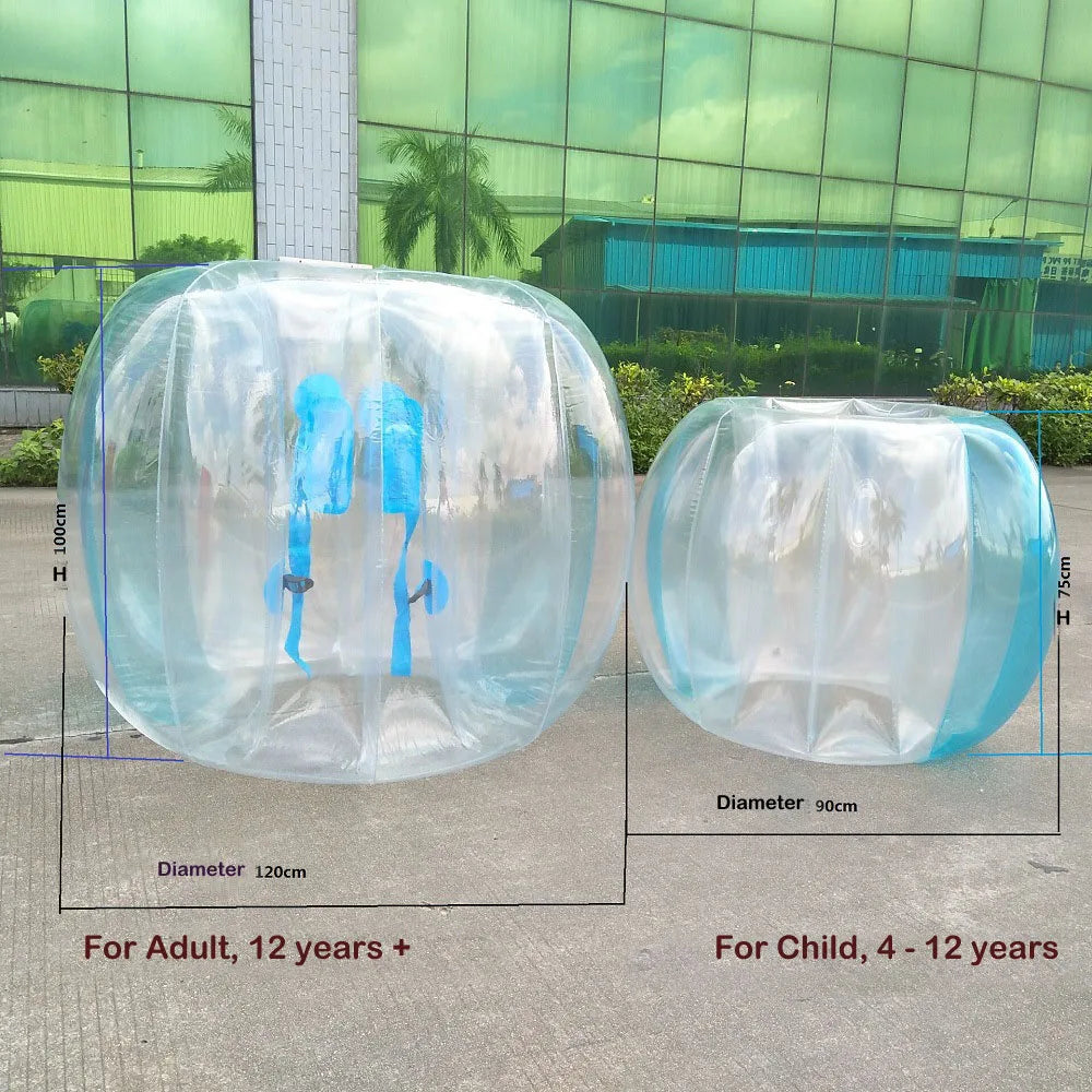Zorb Balls Bubbles for Adults and Children, Body Bumper Balls, Sports Games, Fitness Balls, Parent-Child, Fighting Balls, 120cm
