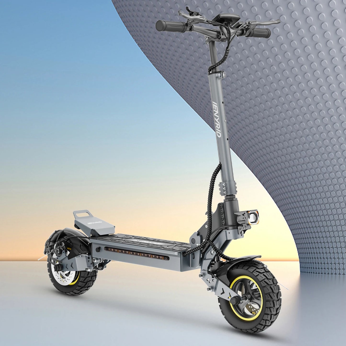 2025 New Style 48v/800w 15ah IENYRID S1 EU UK US Warehouse 10 Inch off Road Folding Electric Scooter for Adults