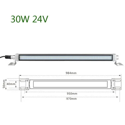 LED Milling CNC Machine Industrial Lights Explosion-proof IP68 Waterproof Oil-proof Light Workshop Working Light Long Lathe Lamp