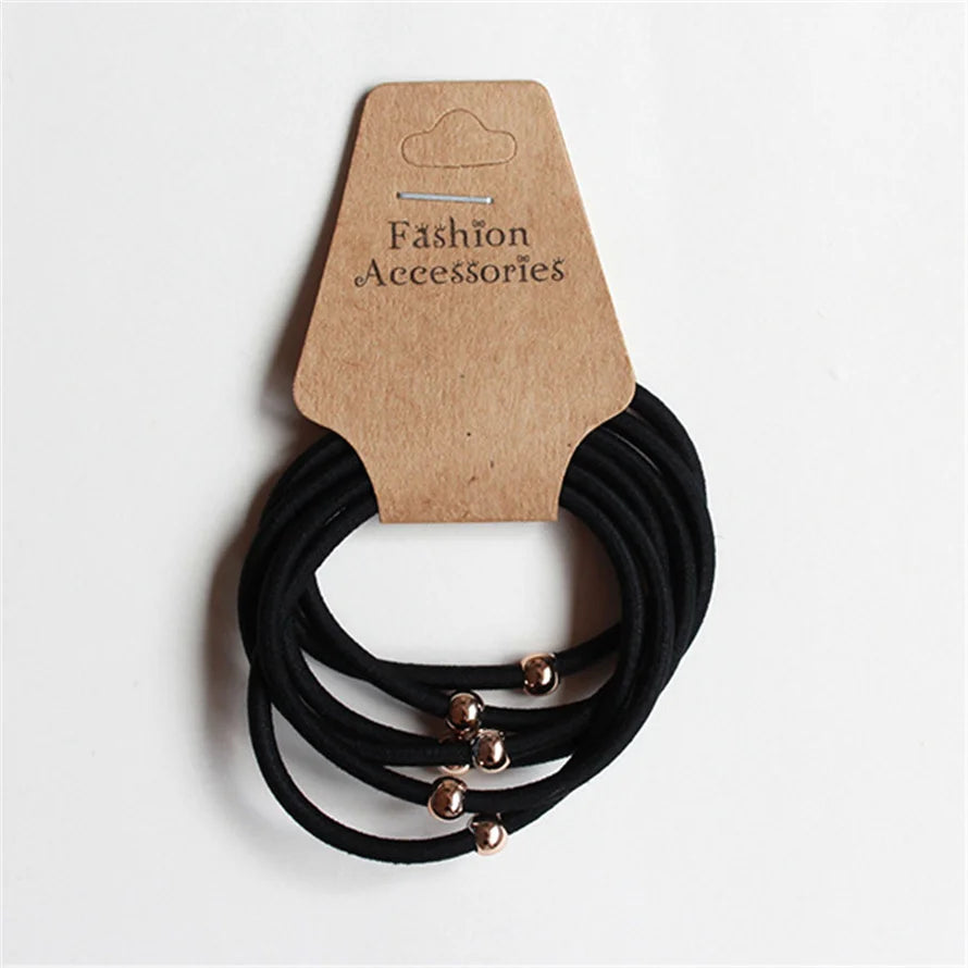 6PCS Women Elastic Hair Bands Scrunchie Ponytail Holder Organza Hairbands Set Hair Ropes Ties Girls Hair Accessories