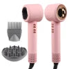 Portable 5 in 1 Hair Dryer & Straightener Professional Negative Ion Wireless Blow Dryer with Diffuser for Outdoor Hotel Use