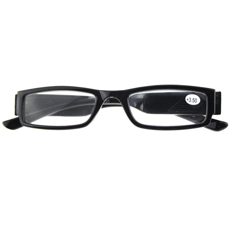 Multi Strength LED Reading Glasses Eyeglass Spectacle Diopter Magnifier Light UP New Drop Shipping