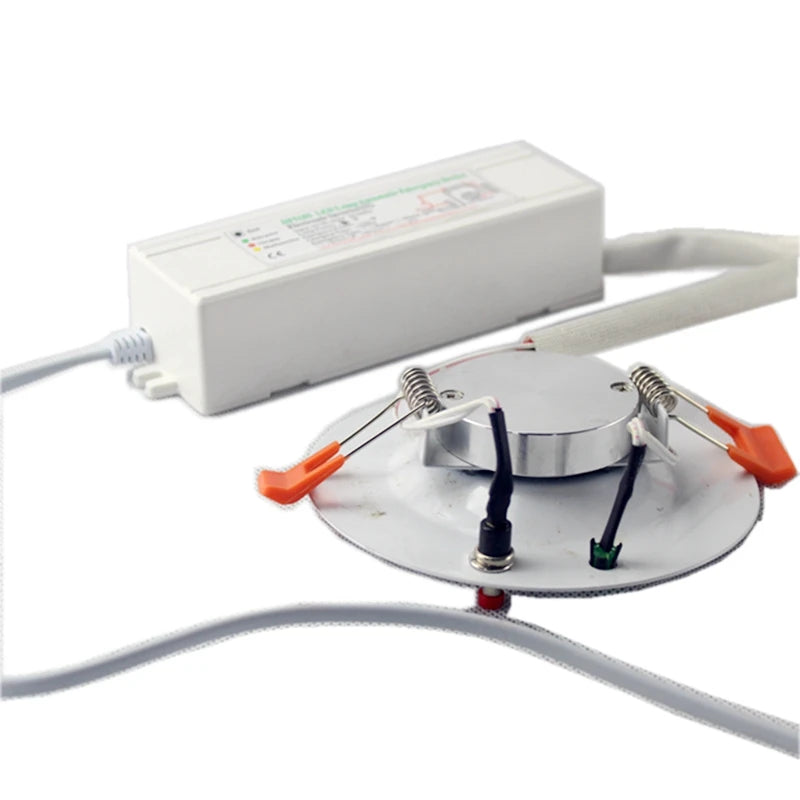 Higher Quality Emergency Light Downlight Lighting Recessed Ceiling Led Spot Ac90-280v 50/60hz 3hrs Aluminum Alloy Emergency Lamp