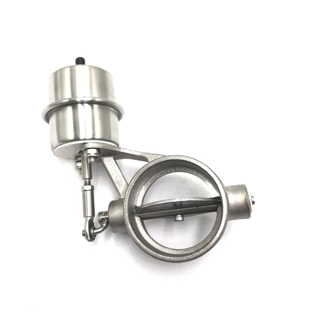51 63 76 89 102mm Exhaust valve Normally Open Stainless Steel Exhaust Control Valve Cutout Set Vacuum Actuator
