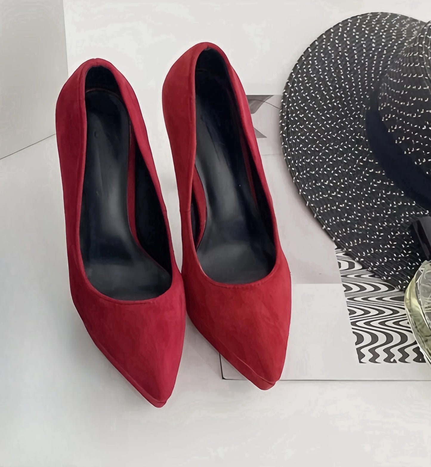 Hot Sell Retail New on Design Sexy Women Footwear Pointed Toe Thin Chaussure Platform High Heels