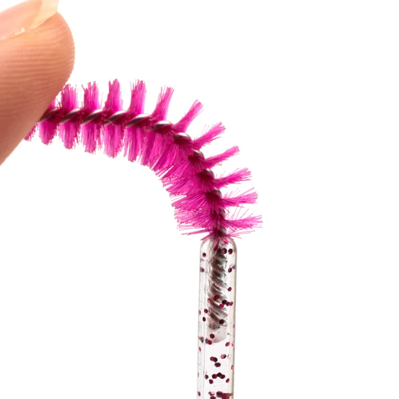 500pcs Eyelash Brushes Spoolies Micro Lash Mascara Wands Combs Wholesale Makeup brush wholesale For Eyelash Extension Makeup