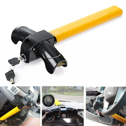 Universal T Shape Anti Theft Car Auto Security Steering Wheel Lock Automobiles Security Protection