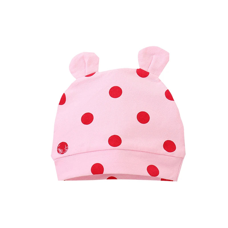 Polka Dot Newborn Baby Girl Clothes Sets Giraffe Tops Pant With Hat Infant Girls Outfits Suits