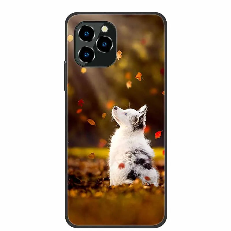 For Oukitel C21 Pro Case Luxury Silicone TPU Soft Cover Phone Case For C 21 pro coque Shockproof Protector Cartoon Capa Funda