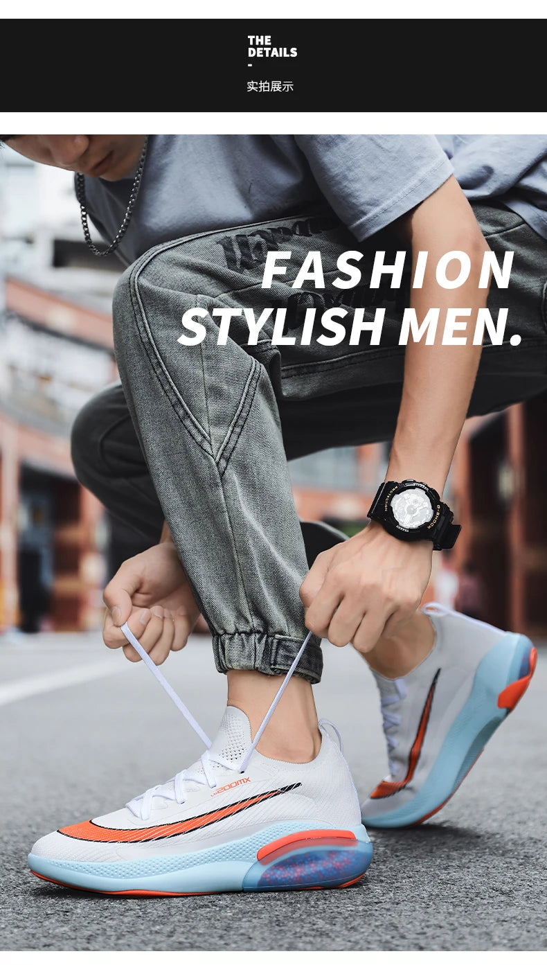 Shoes men Sneakers Male casual Mens Shoes tenis Luxury shoes Trainer Race Breathable Shoes fashion loafers running Shoes for men