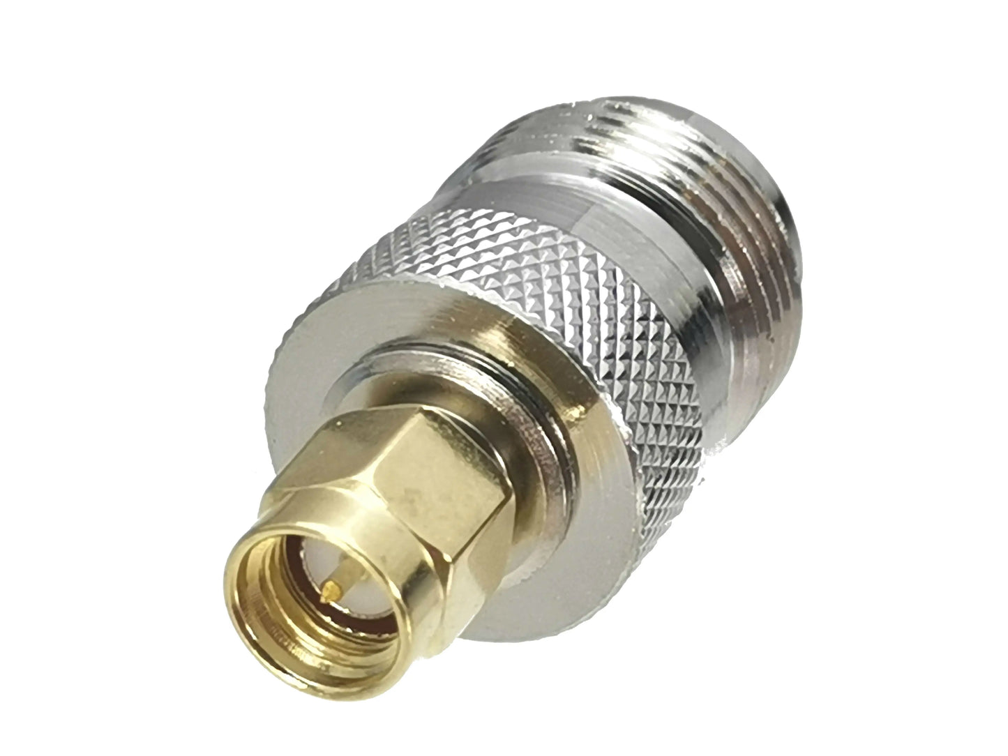 1Pcs SMA to N Male plug & Female jack RF Coaxial Adapter connector Test Converter Brass