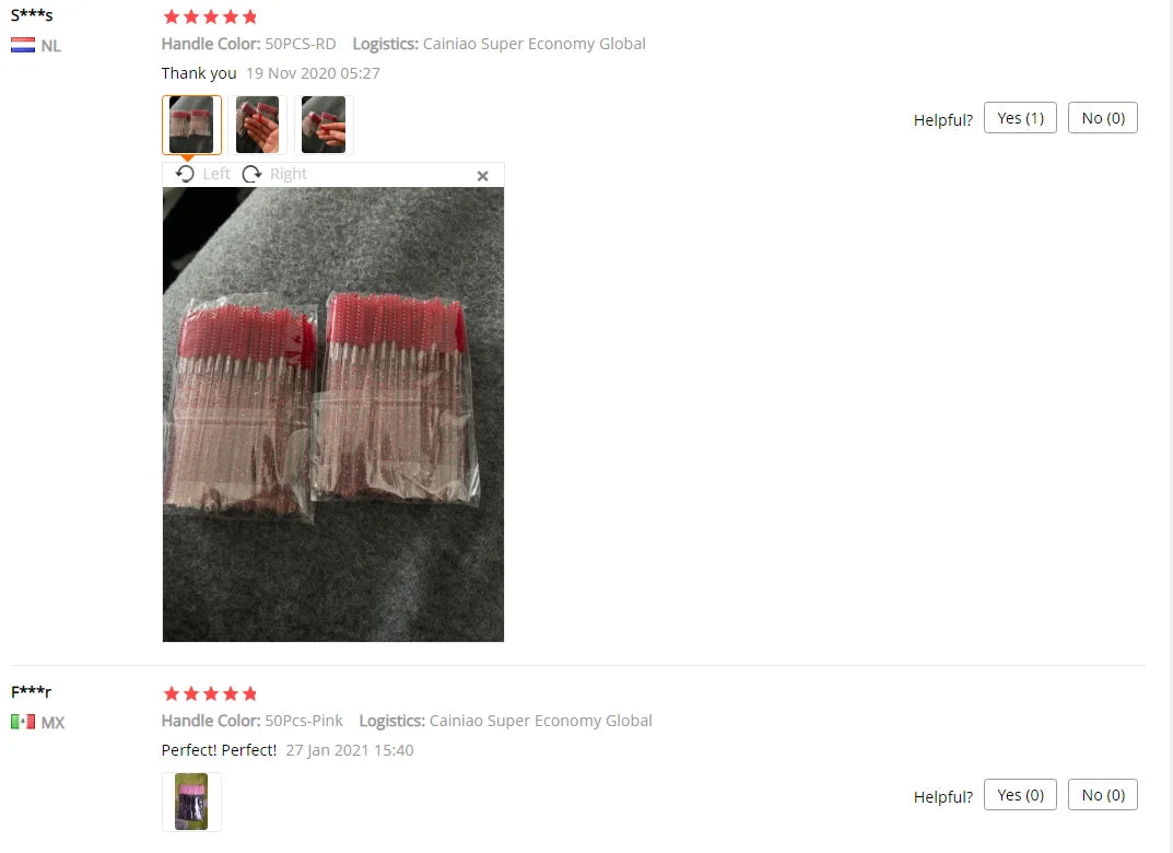 500pcs Eyelash Brushes Spoolies Micro Lash Mascara Wands Combs Wholesale Makeup brush wholesale For Eyelash Extension Makeup