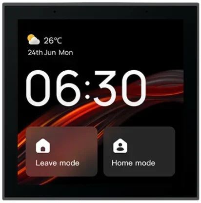 MOES Tuya WiFi 3.5-inch Full HD Smart Control Panel Screen 3 Relays 3 Physical Buttons OLED Android ABS Built-in IR Remote