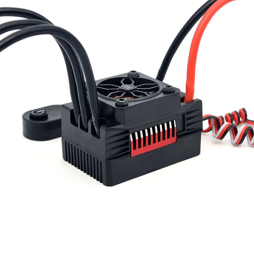 Rocket V2 Waterproof 3665 3800KV 3150KV 2750KV 2200KV Brushless Motor with 80A ESC for RC Car 1/10 Motor RC Rock Crawle