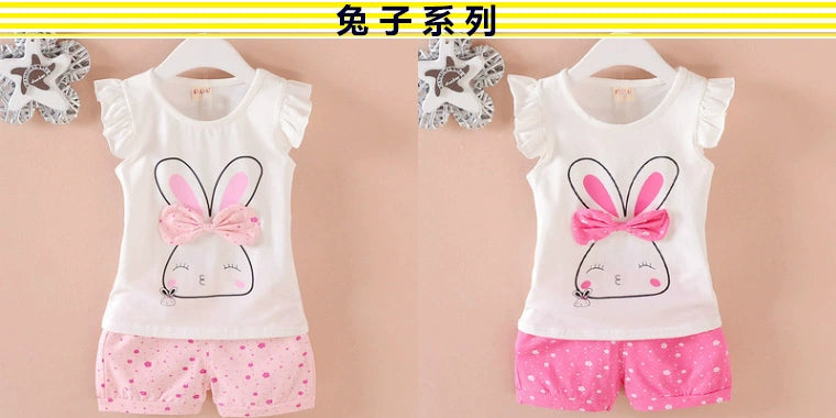 One-Year-Old Vest Little Girl Summer Pure Cotton Children's Clothing