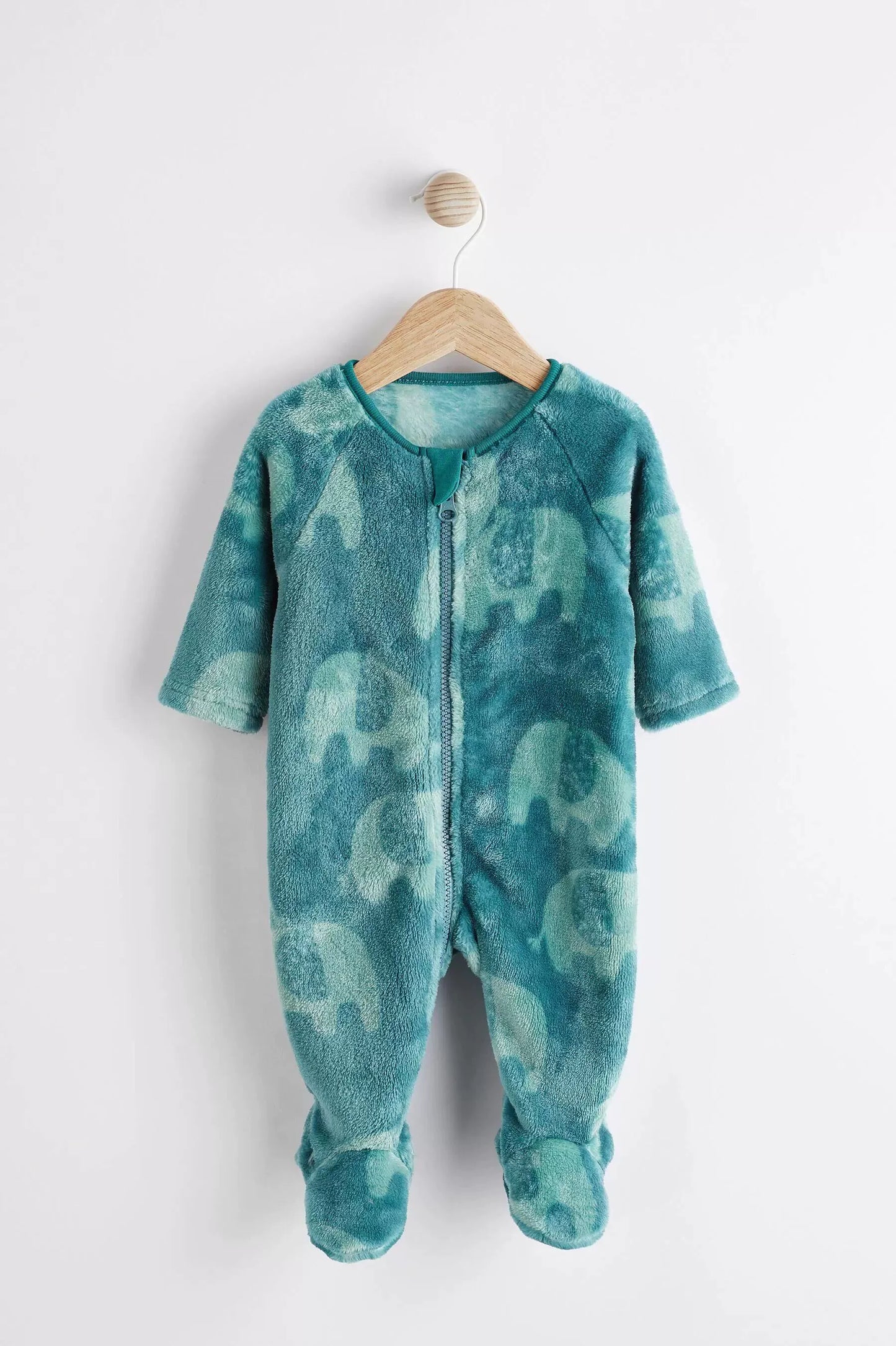 In Stock British next New Arrival Baby Fall and Winter Thick Coral Fleece Knitting Jumpsuit Romper Fleece-lined Jumpsuit Pajamas