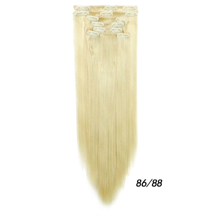 Wig Set One-Piece Seamless Long Straight Hair Piece Thickened Increase Hair Amount Nature Realistic Extension Hair Piece