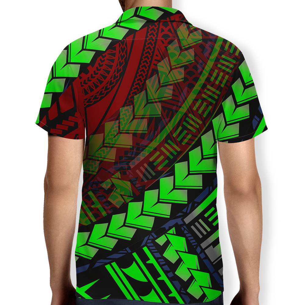 3D Digital Printed Short Sleeve Shirt Men's 3D Digital Print Short Sleeve Shirt