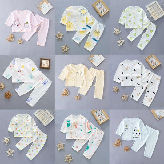 Newborn Cotton Gown Summer Thin Autumn Clothes