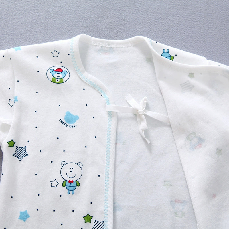 Gown Newborn Clothes 0-3 Months 6 Baby Cotton Underwear Summer Thin Newborn Baby Suit Spring & Fall