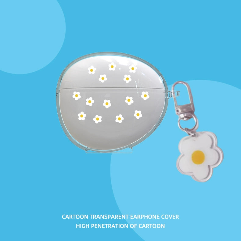 S6s Ultra Protective Case for Sanag Serena Small Nebula S6s Bluetooth Headphone Case New Arrival S6spro Transparent Silicone Earphone Case Pro Drop-Resistant Soft Case Cartoon Cute Female