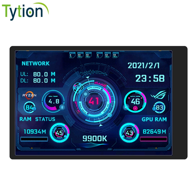 Computer Monitoring Built-in Notebook Sub-Screen