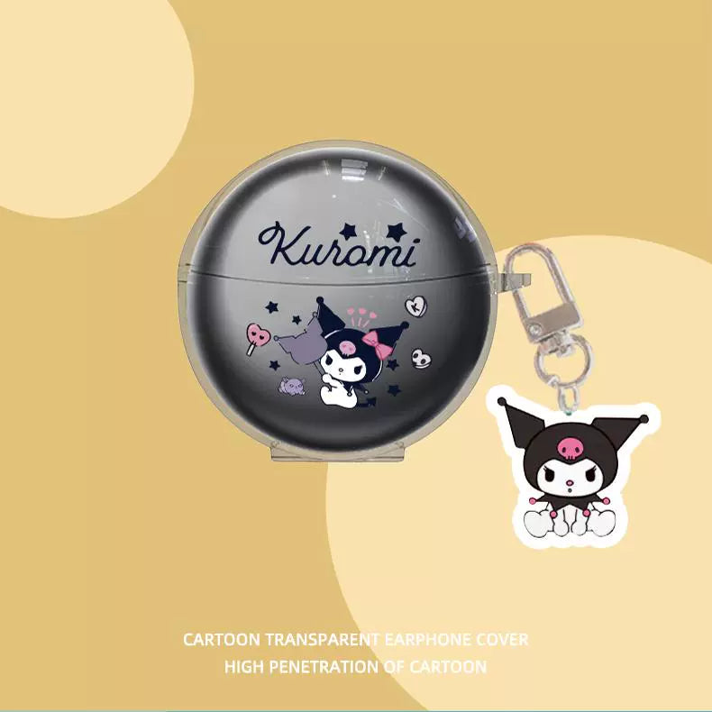 S6s Ultra Protective Case for Sanag Serena Small Nebula S6s Bluetooth Headphone Case New Arrival S6spro Transparent Silicone Earphone Case Pro Drop-Resistant Soft Case Cartoon Cute Female