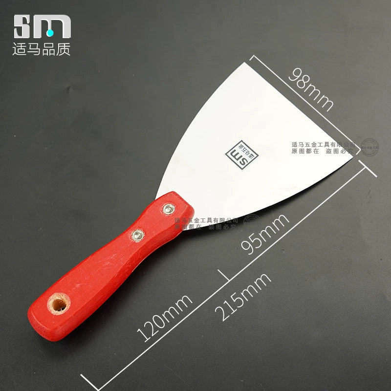 Dish Knife Plastering Trowel Clay Knife Shovel Batch Gray Knife Incense Ashes Spoon Clay Tile Tool Puttying Wall Plastering Tile