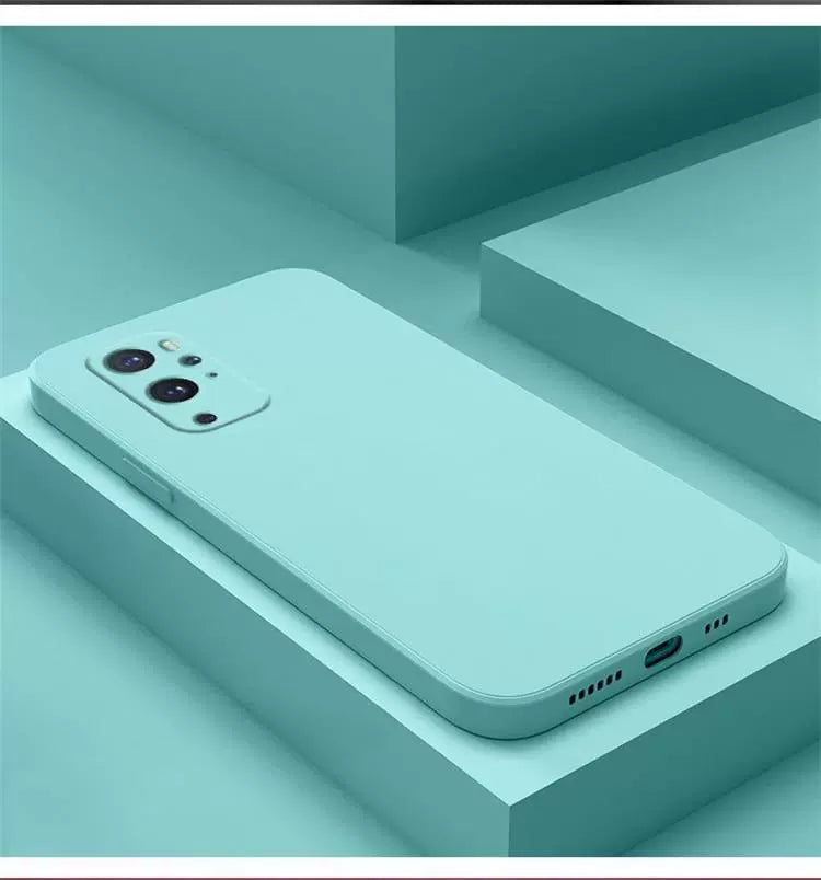 Pinsheng Applicable/OnePlus 9 Liquid Silicone Phone Case OnePlus 9RT Pure Color Stain-Resistant Soft Case OnePlus Ace Pro
