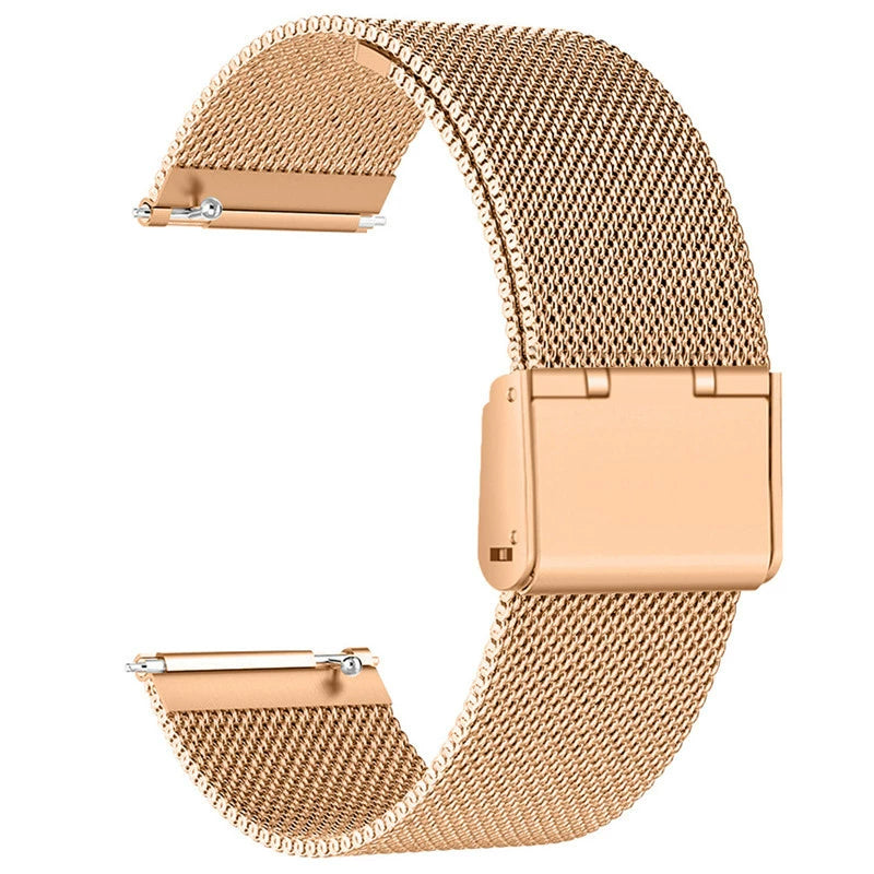 Suitable for Lenovo Smart Watch Strap L-SWAW101 Metal Watch Bracelet Lenovo Watch Fit Smart Watch Sports Watch F101 Stainless Steel Milan Strap