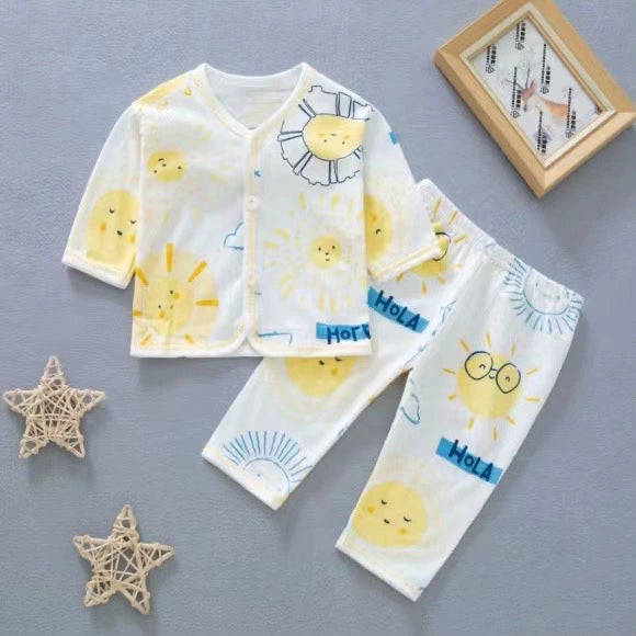 Newborn Cotton Gown Summer Thin Autumn Clothes