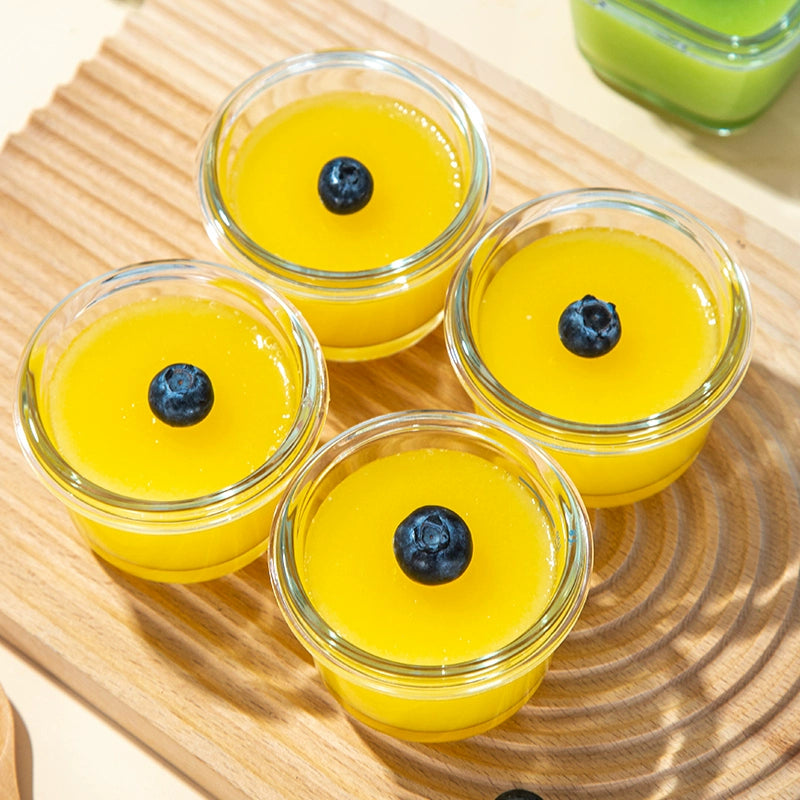 Pudding Cup Jelly Food Bowl Cake Mold Glass