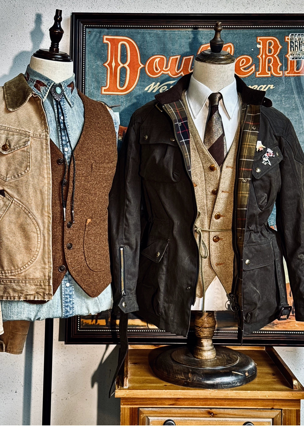 580G Colorful Tweed Lapel Gentleman Vest