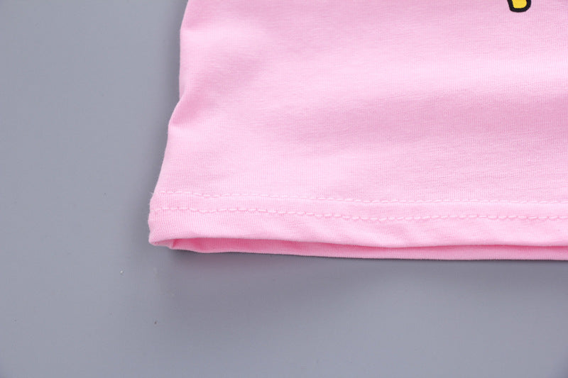 New Summer Fashion Baby Girls Clothes Children Cute Cotton Vest Shorts 2Pcs/Sets Toddler Casual Costume Infant Kids Tracksuits