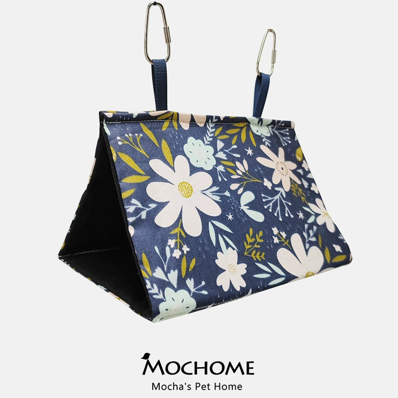 Flowers Summer Bird Nest 100% Cotton Canvas House Parrot