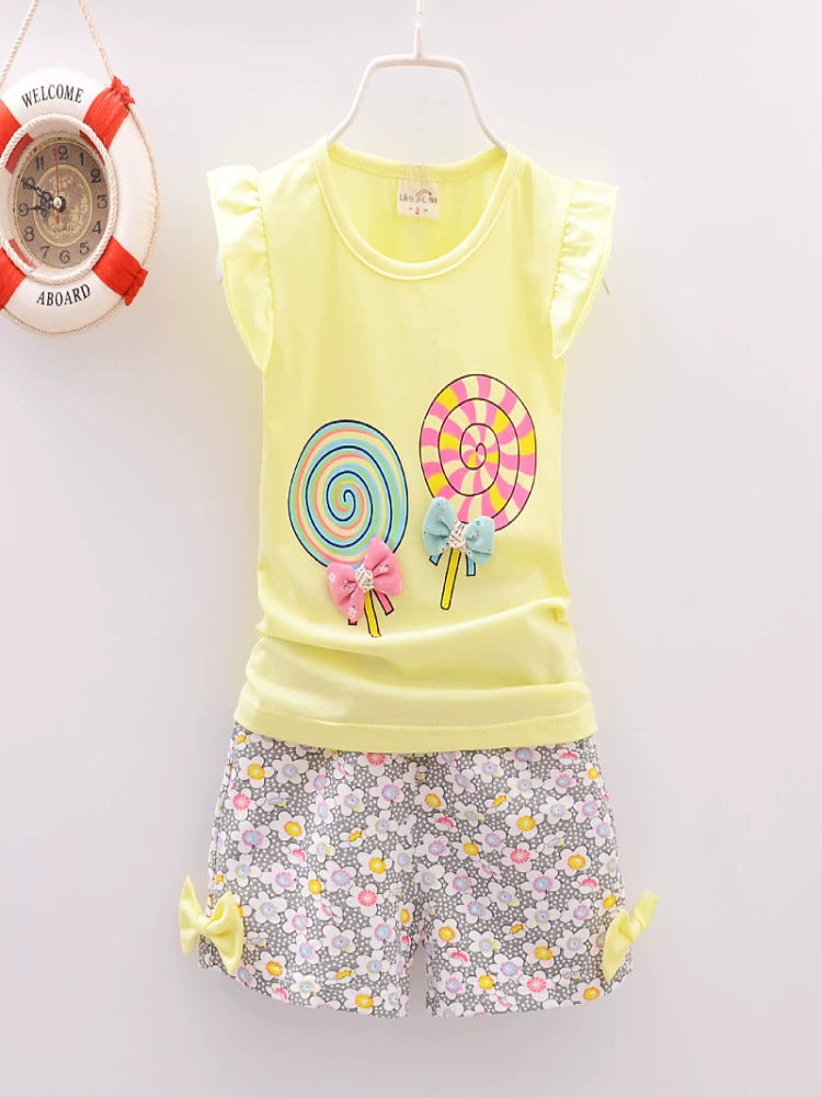 Children's Clothing Summer Stylish Baby Girl's Korean-Style 2-Year-Old Shorts