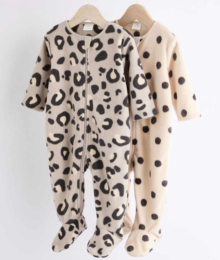 In Stock British next New Arrival Baby Fall and Winter Thick Coral Fleece Knitting Jumpsuit Romper Fleece-lined Jumpsuit Pajamas