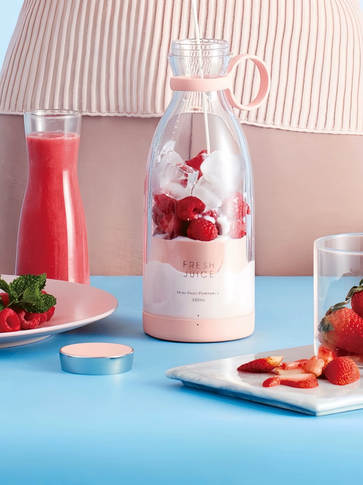 Portable Juicer Cup 2025 New Arrival Small Portable Automatic Fruit Juicer Good-looking Weight Loss Juice Cup